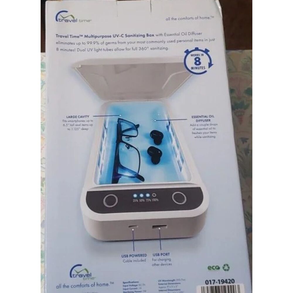 NEW SEALED Lynco UV-C Multipurpose Sanitizing Case